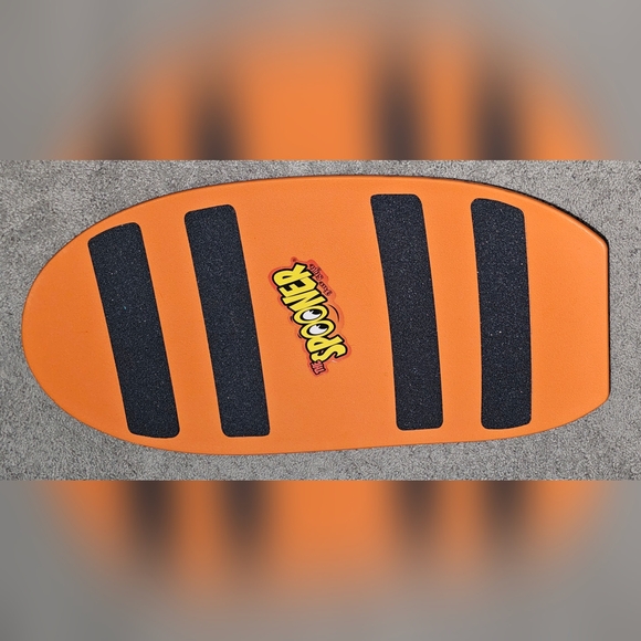 THE SPOONER FREE STYLE CURVED BALANCE BOARD SURF SKI WORKOUT - Orange - Picture 1 of 5